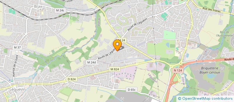 localisation de l'entreprise SCI ADMF  PIBRAC