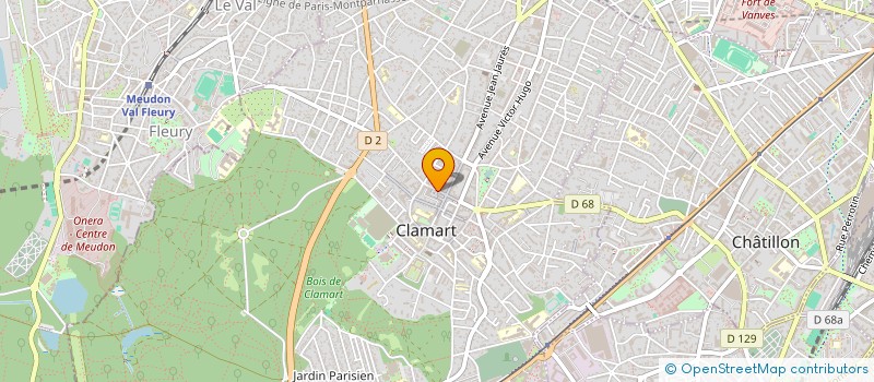localisation de l'entreprise SCI ADMOUCHINO à CLAMART