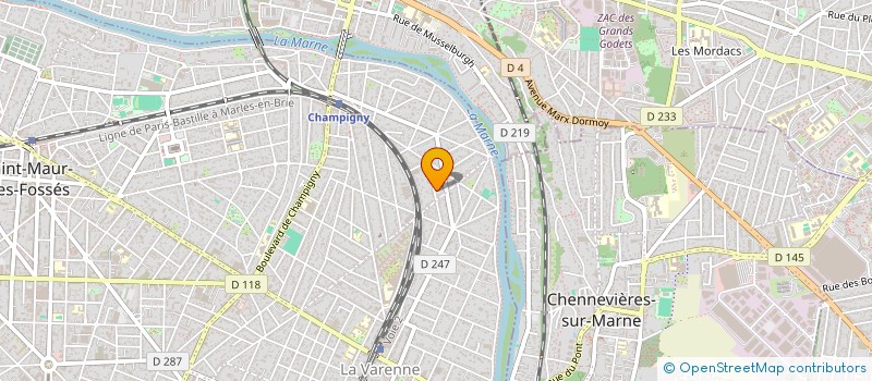 localisation de l'entreprise SCI ADN S à SAINT-MAUR-DES-FOSSES