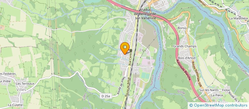 localisation de l'entreprise SCI ADNAN à VALSERHONE