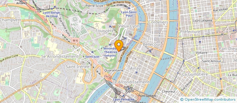 localisation de l'entreprise SCI ADO 1  LYON