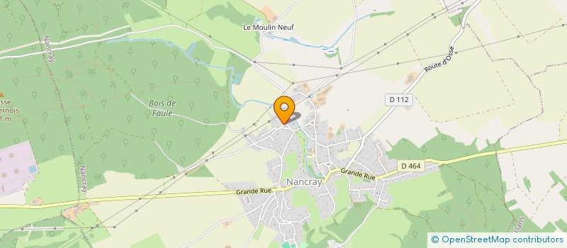 localisation de l'entreprise SCI ADO  NANCRAY