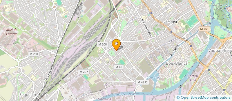 localisation de l'entreprise SCI ADOLPHE CASSE II à LILLE