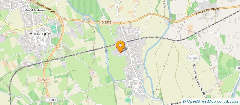 localisation de l'entreprise SCI ADOM  LE CAILAR