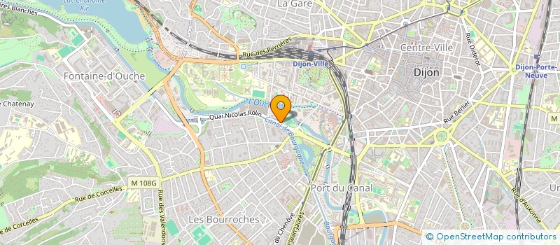localisation de l'entreprise SCI ADOMAS à DIJON