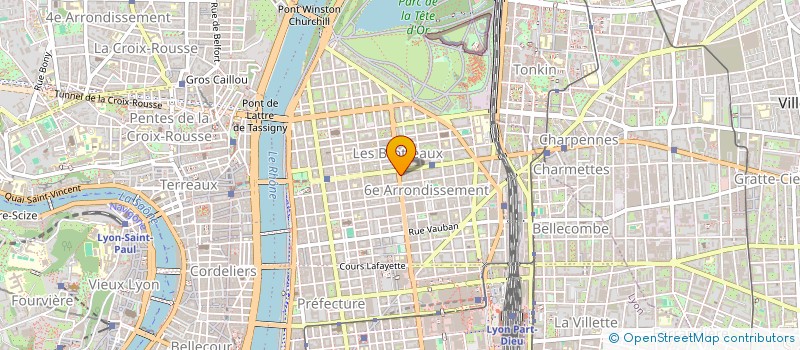 localisation de l'entreprise SCI ADOME  LYON