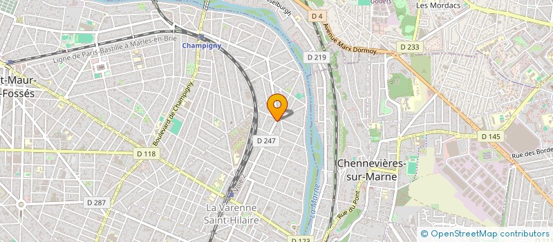 localisation de l'entreprise SCI ADOPA à SAINT-MAUR-DES-FOSSES