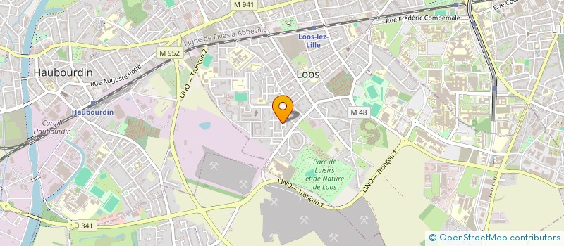 localisation de l'entreprise SCI ADOR  LOOS