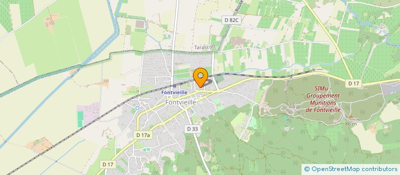 localisation de l'entreprise SCI ADP 1  FONTVIEILLE