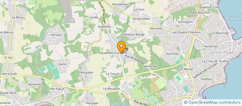 localisation de l'entreprise SCI ADP  LARMOR-PLAGE