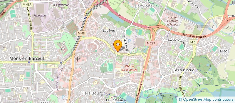 localisation de l'entreprise SCI ADR 2I à VILLENEUVE-D'ASCQ