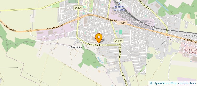 localisation de l'entreprise SCI ADR à ROMILLY-SUR-SEINE