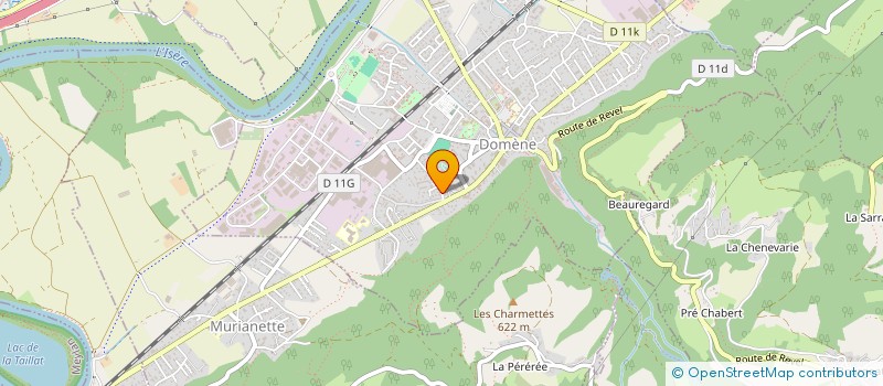 localisation de l'entreprise SCI ADR  DOMENE