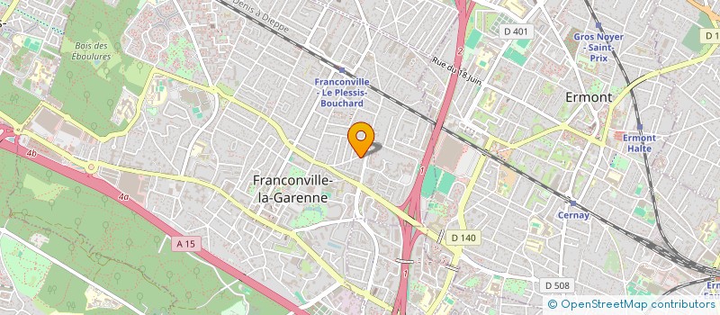 localisation de l'entreprise SCI ADRA-IMMO  FRANCONVILLE