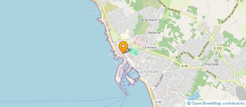 localisation de l'entreprise SCI ADRANI  LA TURBALLE