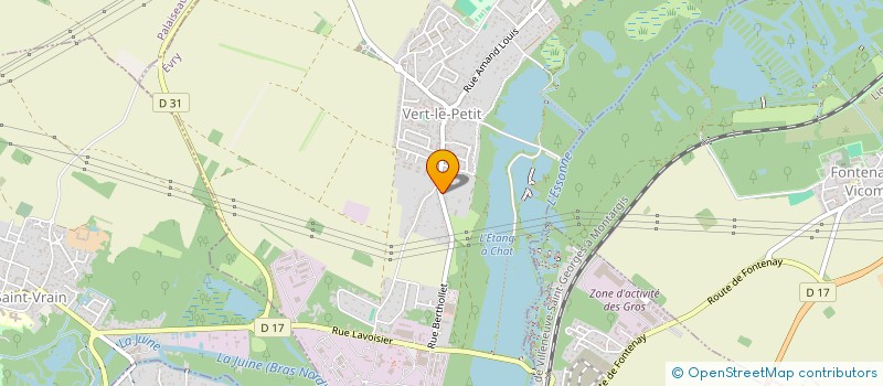 localisation de l'entreprise SCI ADRECLA  VERT-LE-PETIT