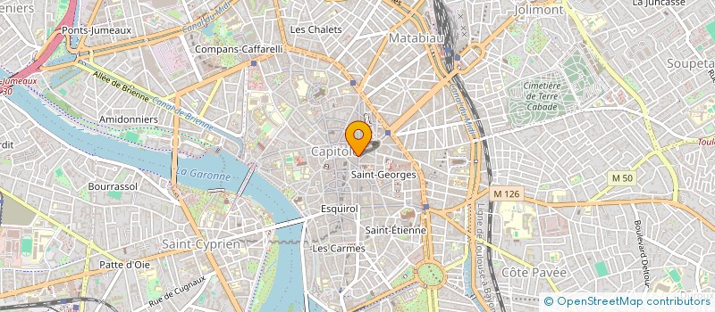 localisation de l'entreprise SCI ADRELOVIC à TOULOUSE