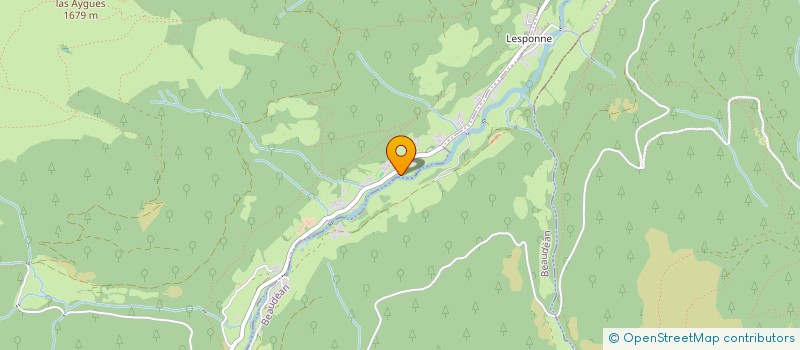 localisation de l'entreprise SCI ADRI  BAGNERES-DE-BIGORRE