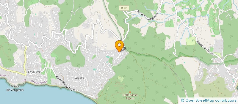 localisation de l'entreprise SCI ADRIAMAR  LA CROIX VALMER