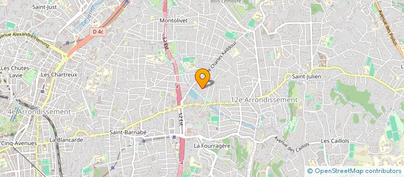 localisation de l'entreprise SCI ADRIANA à MARSEILLE