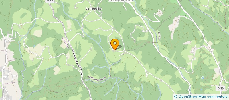 localisation de l'entreprise SCI ADRIANOS  SAINT-PERDOUX