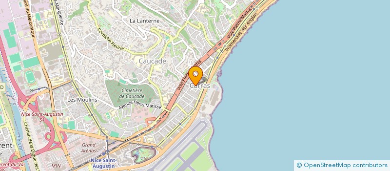 localisation de l'entreprise SCI ADRIATICO à NICE