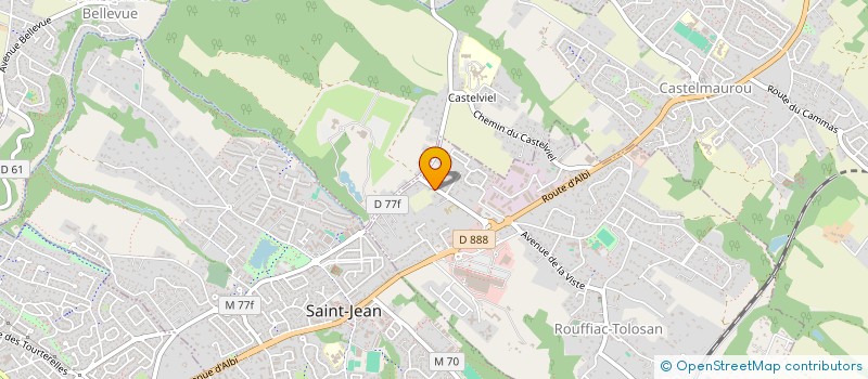 localisation de l'entreprise SCI ADRIEN  ROUFFIAC-TOLOSAN