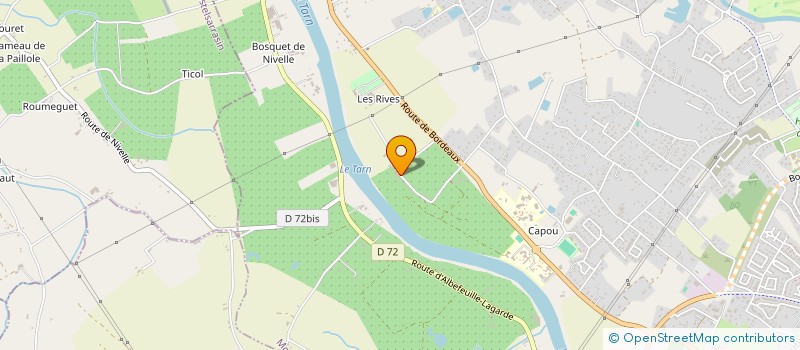 localisation de l'entreprise SCI ADRIEN  MONTAUBAN