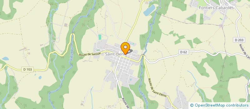 localisation de l'entreprise SCI ADRIEN  SAINT-DENIS