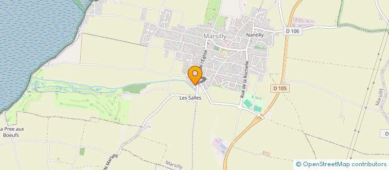 localisation de l'entreprise SCI ADRIEN  MARSILLY