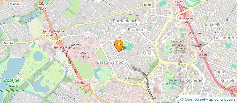 localisation de l'entreprise SCI ADRIEN à TOULOUSE