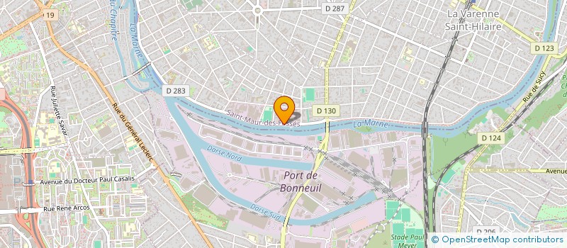 localisation de l'entreprise SCI ADRIEN à SAINT-MAUR-DES-FOSSES