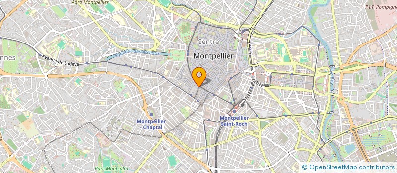 localisation de l'entreprise SCI ADRIEN BERNARD à MONTPELLIER