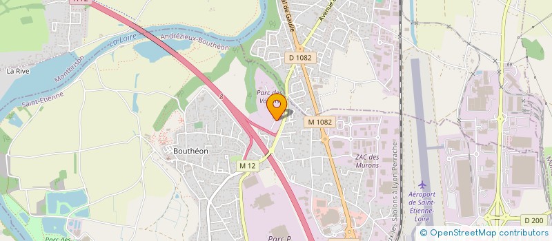 localisation de l'entreprise SCI ADRIEN CHANAVAT  ANDREZIEUX-BOUTHEON