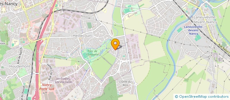 localisation de l'entreprise SCI ADRIEN COLIN MERCANTOUR  HEILLECOURT