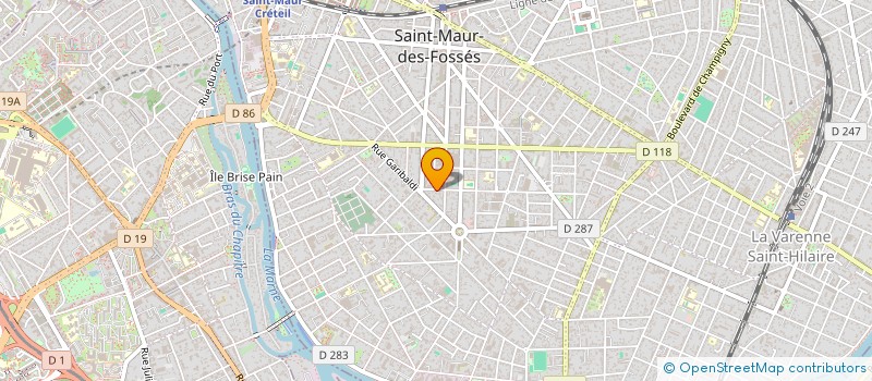 localisation de l'entreprise SCI ADRIEN EVA à SAINT-MAUR-DES-FOSSES