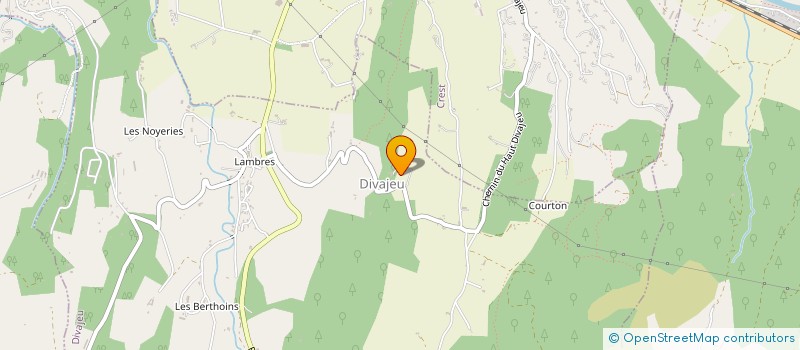 localisation de l'entreprise SCI ADRIEN FAYOLLE  DIVAJEU