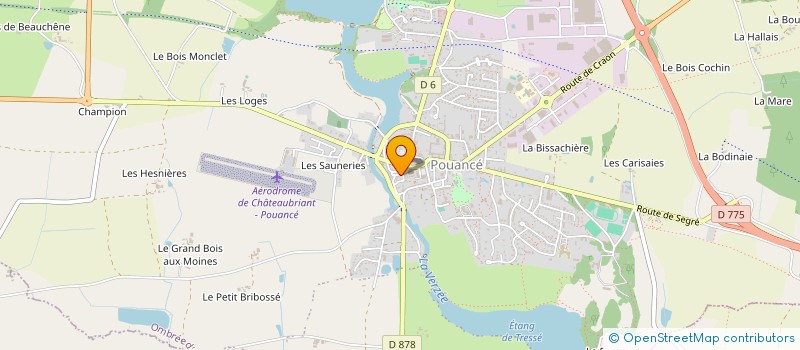 localisation de l'entreprise SCI ADRIMAR à OMBREE D'ANJOU