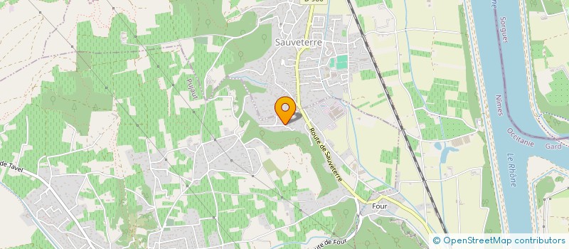 localisation de l'entreprise SCI ADRIOME  PUJAUT