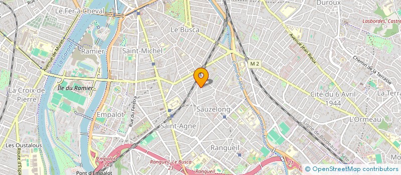 localisation de l'entreprise SCI ADROM à TOULOUSE