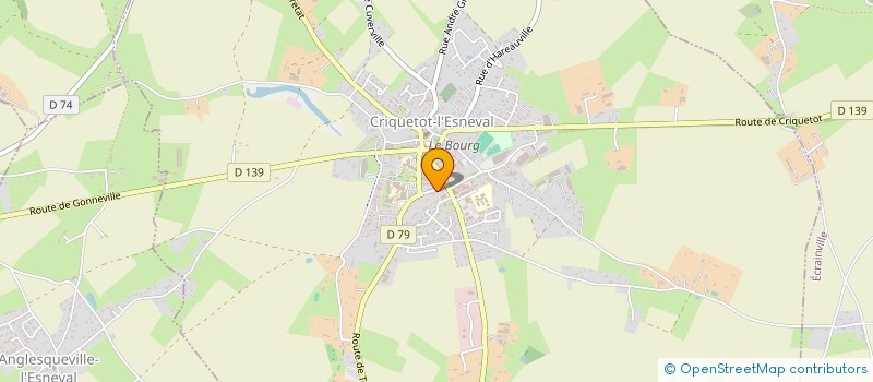 localisation de l'entreprise SCI ADS  CRIQUETOT-L'ESNEVAL