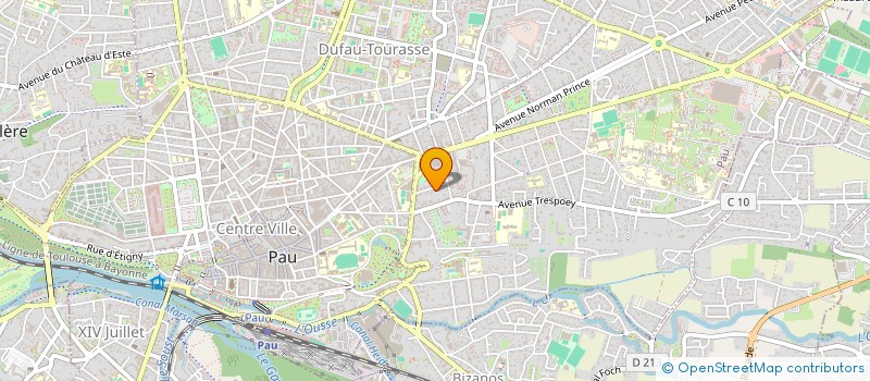 localisation de l'entreprise SCI ADS à PAU