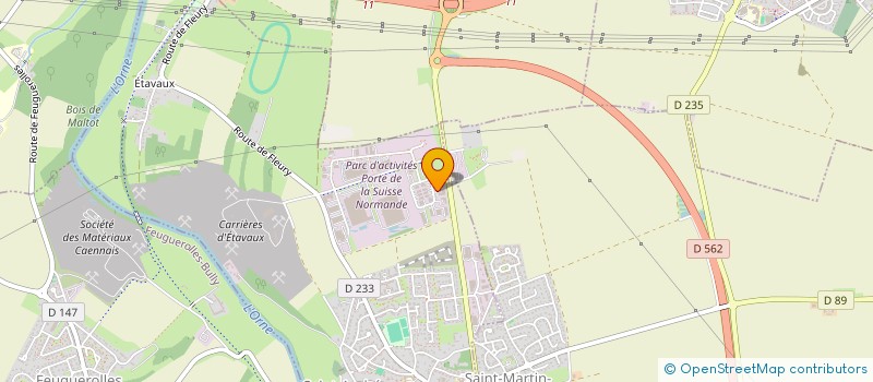 localisation de l'entreprise SCI ADS ACCESS à SAINT-ANDRE-SUR-ORNE