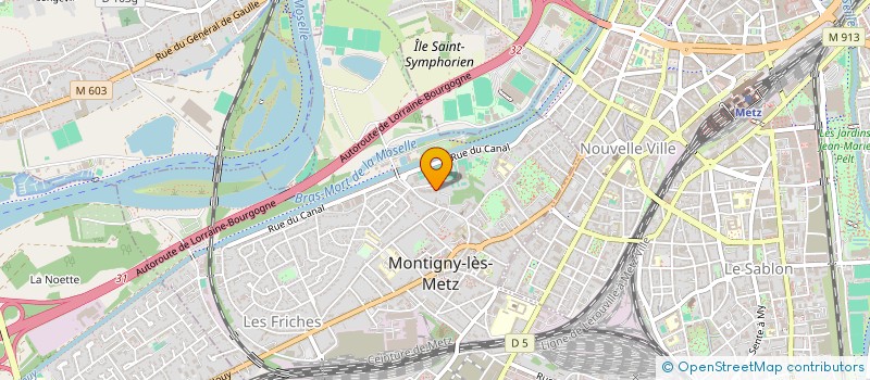 localisation de l'entreprise SCI ADSL à MONTIGNY-LES-METZ