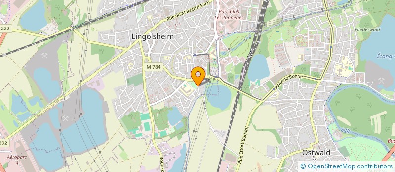 localisation de l'entreprise SCI ADSOY  LINGOLSHEIM