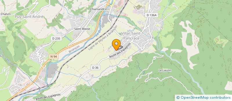 localisation de l'entreprise SCI ADT  VILLAR-SAINT-PANCRACE