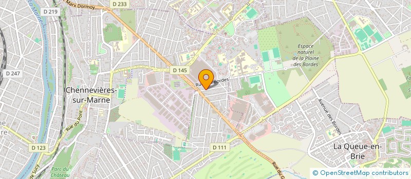 localisation de l'entreprise SCI ADV  ORMESSON SUR MARNE