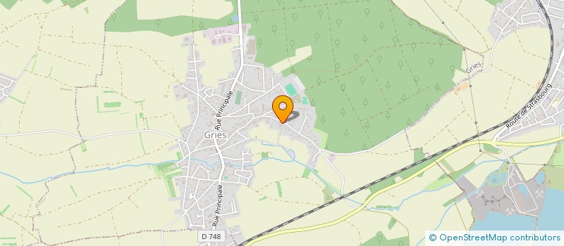 localisation de l'entreprise SCI ADVANCE  GRIES