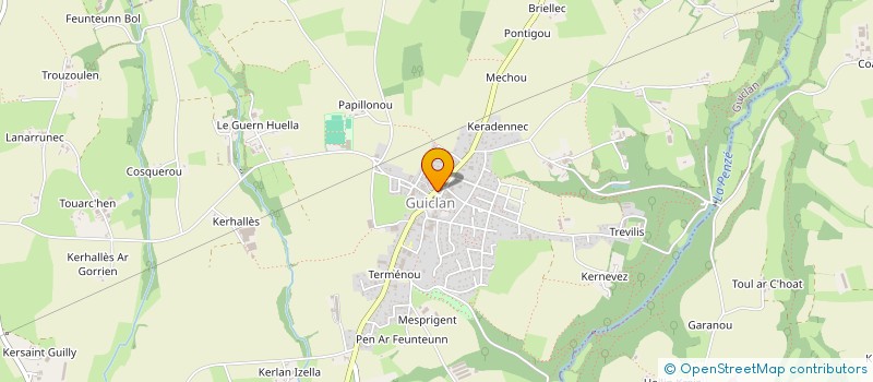 localisation de l'entreprise SCI ADVENTURA  GUICLAN