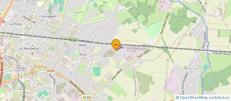 localisation de l'entreprise SCI ADVINAT à VILLENEUVE D ASCQ